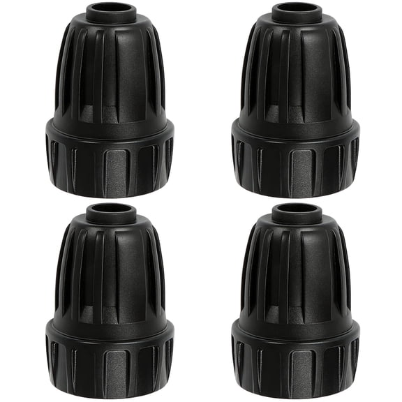 ICERUN 4 Pack 3/4" Garden Hose to 1/2" Irrigation Tubing Adapter,1/2 Inch Drip Irrigation Tubing to Faucet Garden Hose Adapter 3/4 Inch to 1/2 Inch Supply Line Adapter Fittings