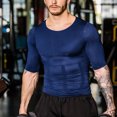 thumbnail image 5 of POP CLOSETS Compression Shirts for Men Slimming Shirt Body Shaper T-Shirt to Hide Gynecomastia Moobs Base Layer Tank Tops, 5 of 7