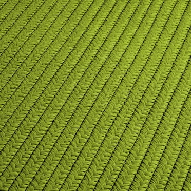 Colonial Mills Reversible Flat-Braid (Rect) Runner - Lime 2'4"x14'