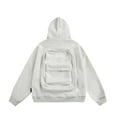 thumbnail image 6 of Godom Womens Cute Travel Hoodie with Backpack Full Zip Up Sweatshirt with Pockets Loose Casual Pullover Hoodies, 6 of 7