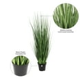 thumbnail image 5 of Vickerman 48" Artificial Potted Extra Full Green Grass., 5 of 5