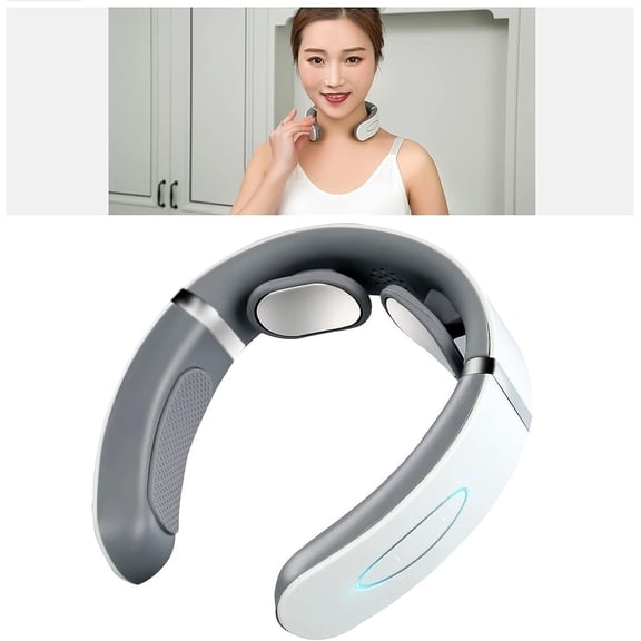 Neck Massager,Intelligent Neck Massager with Heat Muscle Relaxation Back and Neck Massager with Heat Neck Massager for Pain Relief Fatigue Relief