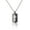 Antique Silver&Black, variant on Murtoo Men’s Stainless Steel Hollow Cross Pendant Necklace – Stylish Jewelry Gift for Men & Women, 20"+2" Adjustable Curb Chain