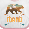 thumbnail image 4 of Inktastic Idaho Vacation Bear Silhouette Boys or Girls Baby Bib, 4 of 4