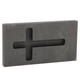 thumbnail image 2 of Molde de fundición de lingotes de grafito, molde de refinación de metal cruzado profesional para aluminio dorado y plateado, 2 of 10