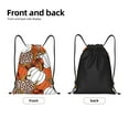 thumbnail image 5 of Bingfone Various Pumpkins Drawstrings Backpacks Bags For Men Women Gym Drawstrings Bag, 5 of 9