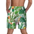 thumbnail image 3 of Kdxio Cactus 3 Print Men'S Swim Trunks With Compression Liner 7 Inch Inseam Quick Dry Swim Shorts, 3 of 7