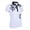 Black/White, variant on Monterey Club Women's Royal Garden Contrast Golf Polo Shirt #2388