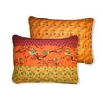 thumbnail image 4 of Lush Decor Royal Empire 3-Piece Quilt Set, Full/Queen, Tangerine, 4 of 5