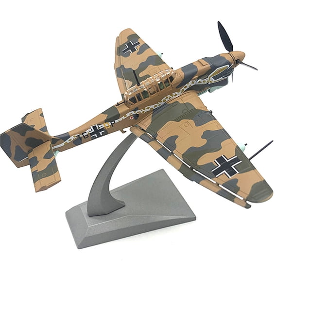 Avión de aleación para niños, modelo de plástico, avión, colección Personal para adultos, decoración de avión, adorno de escritorio, escala 1/72 Jumpingount FN000809-00