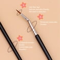 thumbnail image 4 of Cepillo de delineador de ojos de maquillaje, Herramiente cosmética en ángulo delineador de ojos angulado portátil ultra fino para corrector para maquillador, 4 of 7