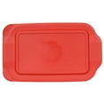 thumbnail image 4 of Pyrex 232-PC Red Rectangle Plastic Food Storage Replacement Lid Cover, 4 of 4