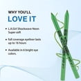 thumbnail image 3 of Lápiz de ojos neón Shockwave de L.A. Girl, Gotcha, 0.04 Oz, 3 of 3