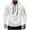 White, variant on hotojiny Quarter Zip Hoodies for Men Causal Colorblock Loose Fit Pullover Workout Athletic Sweatshirt with Pocket
