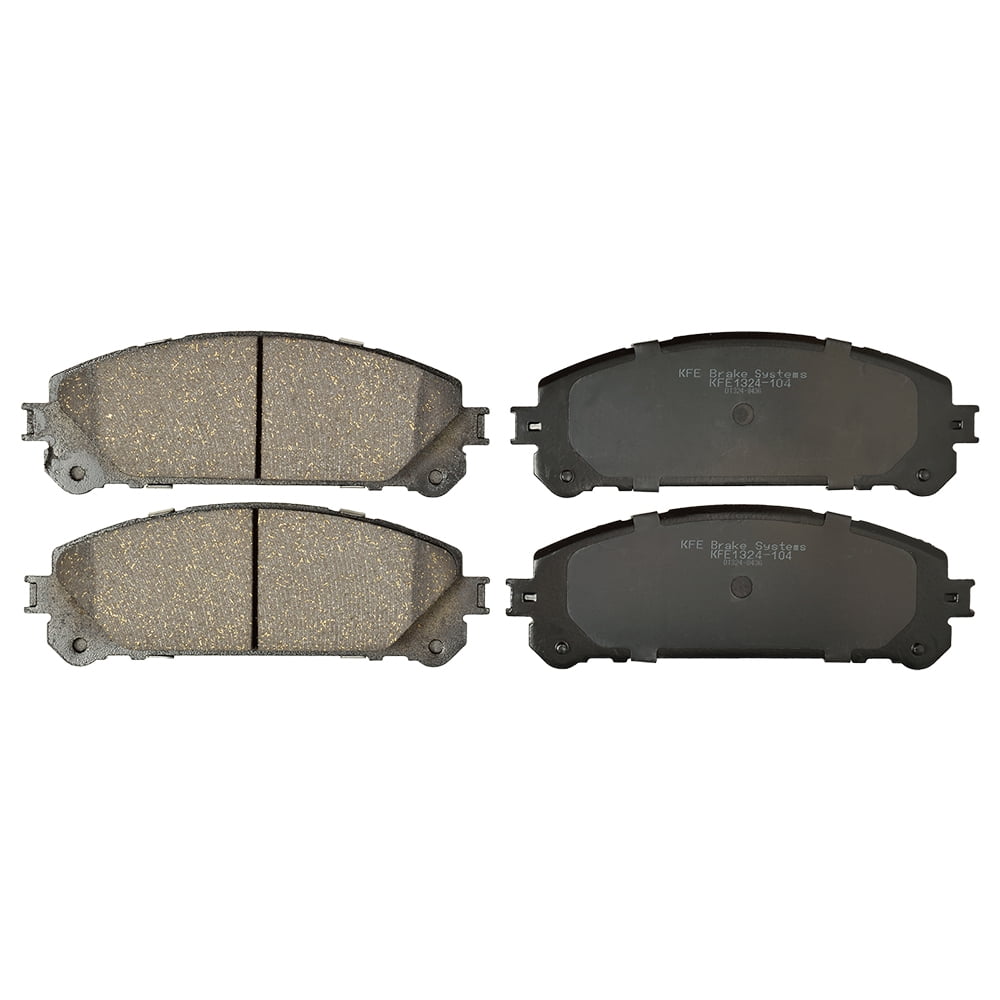 2014 2015 2016 2017 For Toyota Sienna Front and Rear Ceramic Brake Pads 