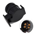 thumbnail image 1 of Convertidor de enchufe para remolque, toma de remolque impermeable, adaptador de enchufe eléctrico para remolque de caravana, adecuado para remolque estándar europeo, 1 of 5