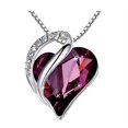 thumbnail image 1 of Collar con colgante de corazón de amor infinito chapado para mujer con fecha de nacimiento, 1 of 5