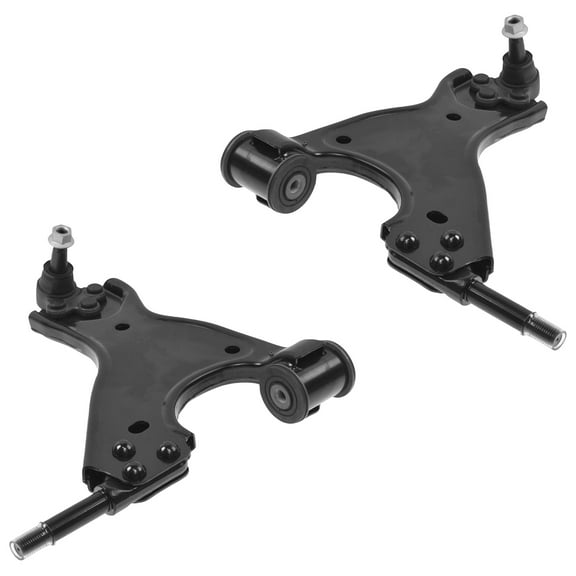 TRQ Front Lower Control Arm w/ Ball Joint Pair Left Right for Enclave Traverse PSA62493