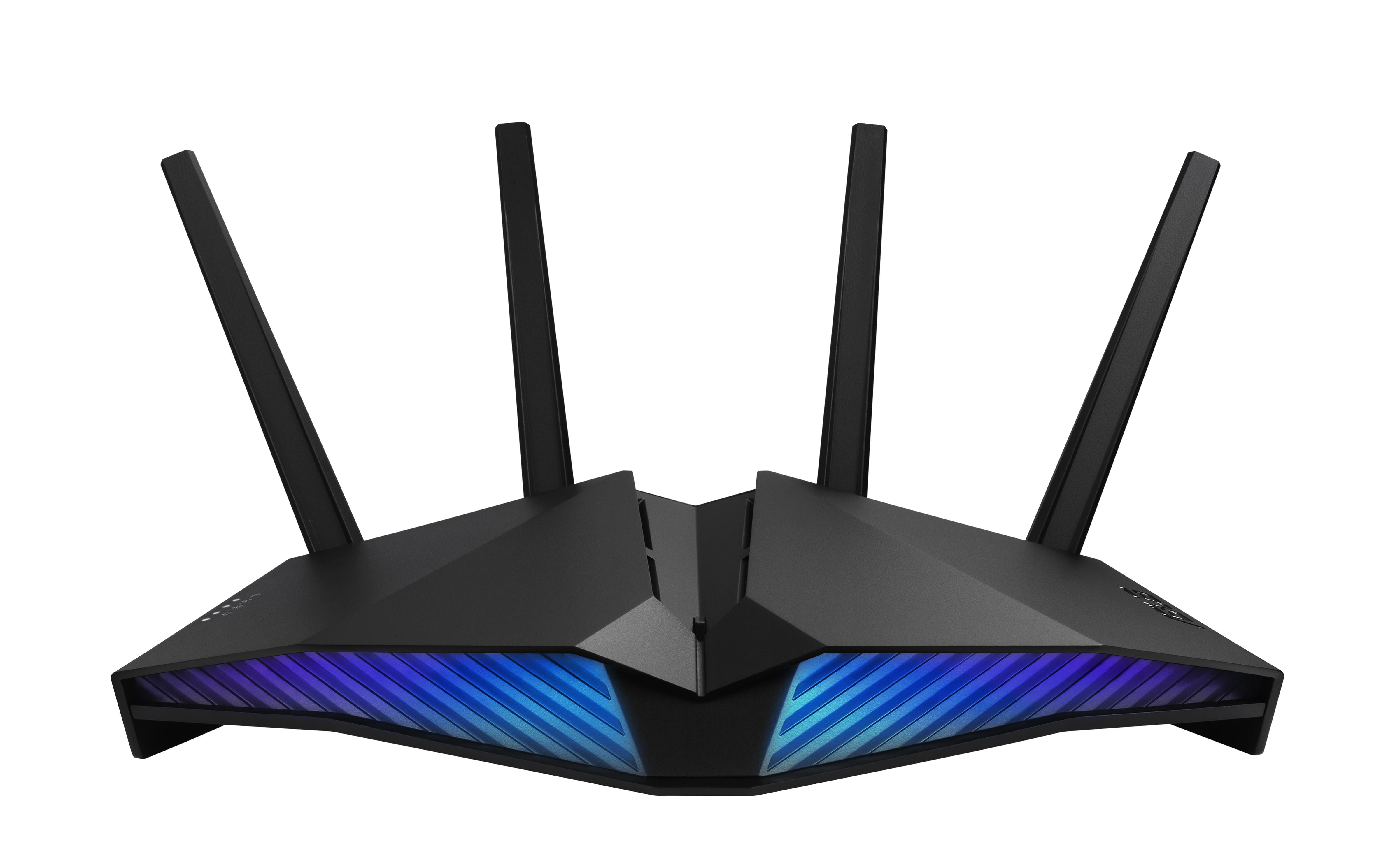 ASUS AX5400 WiFi 6 Gaming Router, Game Acceleration, Mesh Support, Security, Gaming Port, Boost, MU-MIMO, RGB - Walmart.com ASUS AX5400 WiFi 6 Gaming Router, Game Acceleration, Mesh Support, Security, Gaming Port, Boost, MU-MIMO, RGB - Walmart.com