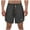 Dark Gray, variant on Wancir Men's 7" Workout Running Shorts Quick Dry Lightweight Gym Shorts with Zip Pockets