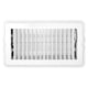 thumbnail image 1 of Rejilla de Piso RV Designer H876 con Amortiguador de Metal 25x10 cm Blanca, 1 of 1
