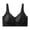 Black, variant on Women's Seamless Push Up Bras Wireless Bralette with Exquisite Lace Trim, Smooth Invisible Daily Intimates for All-Day Soft Comfort