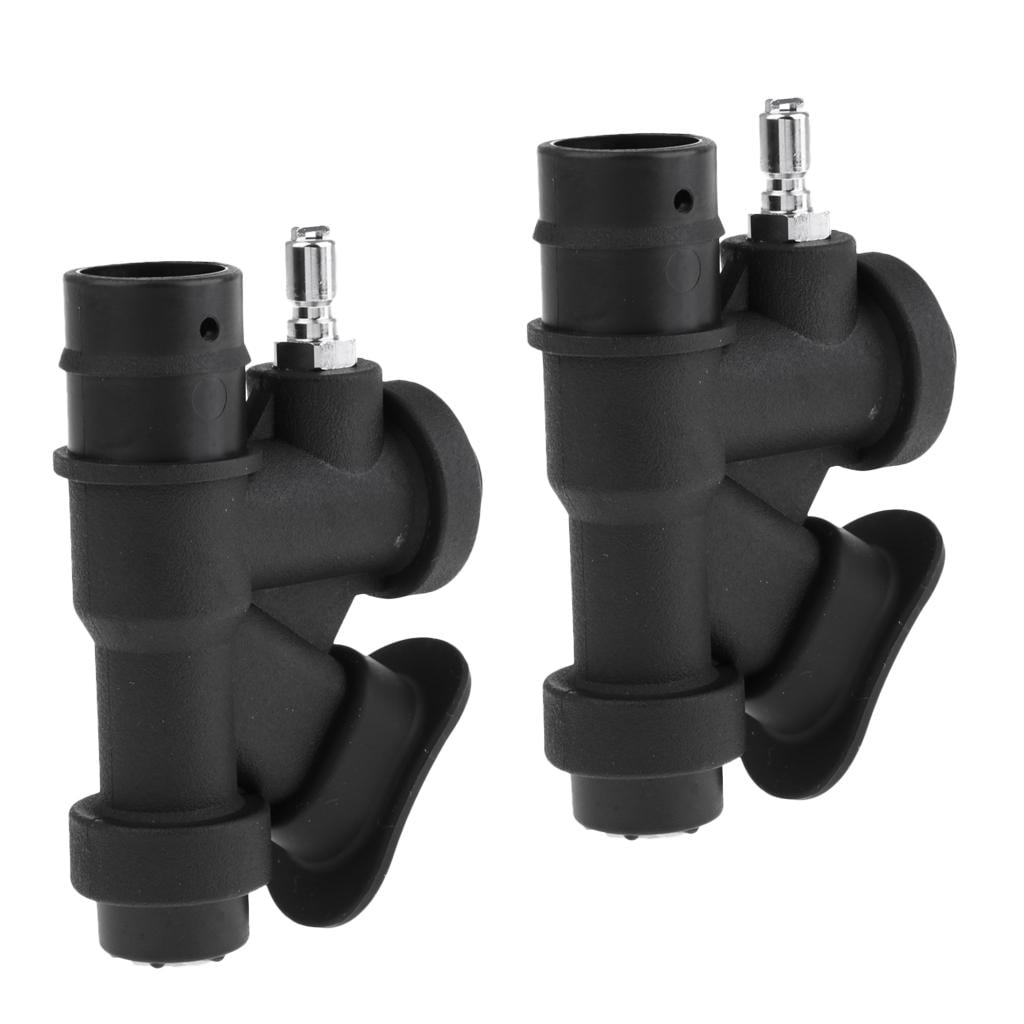 2x BCD Power Inflator 45 Degree Buoyancy Compensator Handle for Scuba Diving 