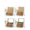 thumbnail image 2 of Wood Jewelry Box For Women Ring Necklace Bangles Earrings Jewelry Box Organizer Big Size Accessories Display Drawer Storage, 2 of 8