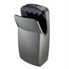 World Dryer V-639A VMax 110-120V Hi-speed Vertical Hand Dryer, High Impact ABS, Silver
