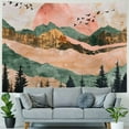 thumbnail image 4 of Shiartex  Mountain Tapestry Forest Tree Tapestry Sunset Tapestry Nature Landscape Tapestry Wall Hanging for Room Painting, 4 of 6