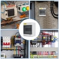 thumbnail image 4 of HUGFEGWE Distribution Protection Box, 7.9 x 6.5 x 3.9in Switching Circuit Breaker ABS IP66 Waterproof Transparent Cover Distribution Junction Box for Electrical, Communication(6 Way) UA824-20825, 4 of 9