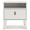 thumbnail image 4 of Signature Design by Ashley Contemporary Aprilyn Nightstand White, 4 of 9