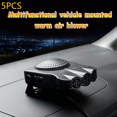 Fosa 5 Pcs New Style 12v 150w Portable Car Heating Cooling Fan