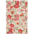 thumbnail image 2 of Safavieh Easy Care Aithne Floral Area Rug, Ivory/Red, 5' x 8', 2 of 6