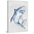 thumbnail image 2 of Marmont Hill The Big Shark Canvas Wall Art, 2 of 7