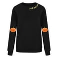 thumbnail image 4 of Inverlee Women's Thanksgiving Sweatshirts Plus Size Turkey Pumpkin Graphic Sweatshirt Comfy Long Sleeve Loose Fit Shirts Crewneck Tunic Pullover Tops, 4 of 4