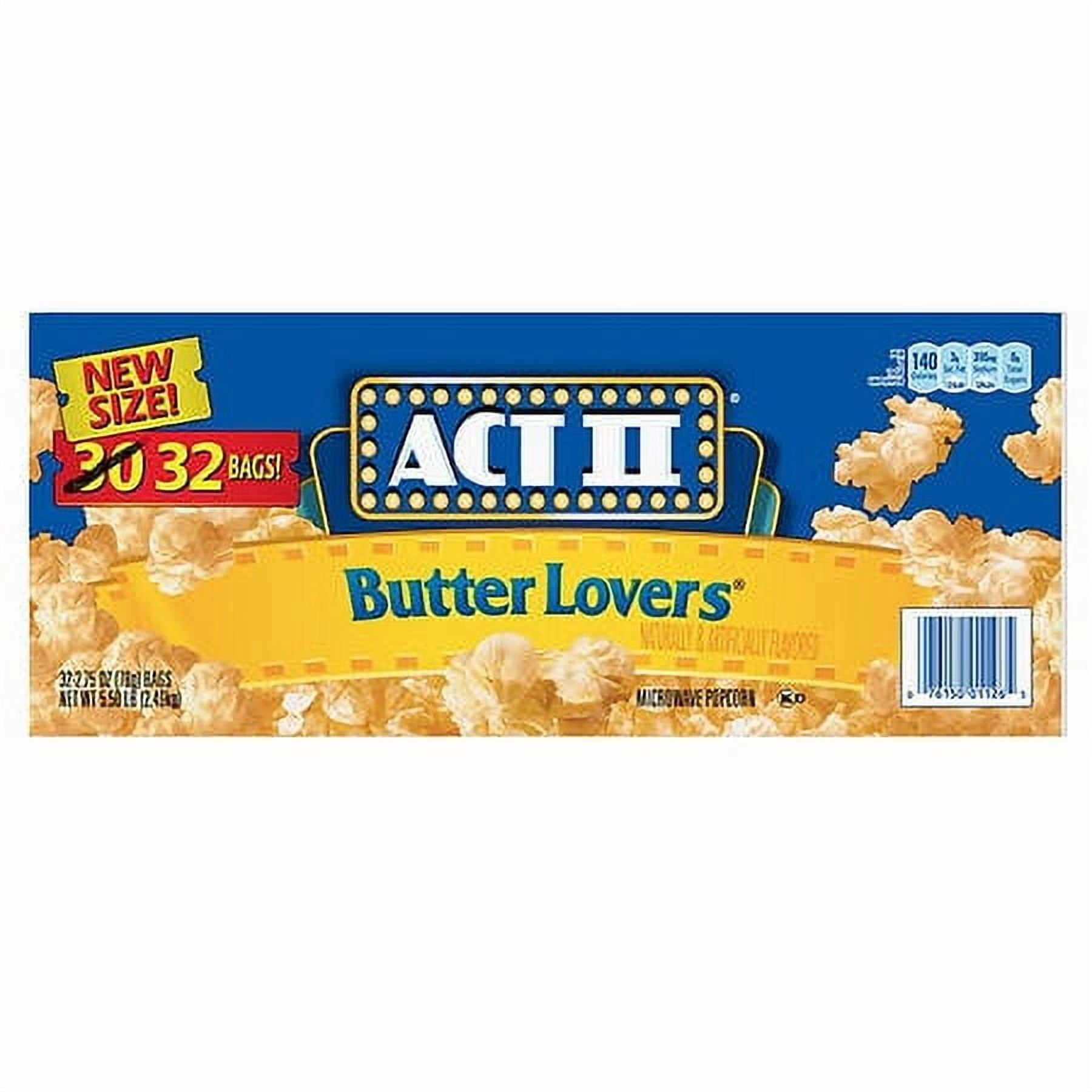Product of Act II Butter Lovers Popcorn 30 Ct.