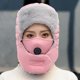 thumbnail image 3 of Gorros para hombre y mujer, para exteriores, para montar a caballo, cálidos, a prueba de viento, para esquiar en invierno, con protección para el cuello integrada, a prueba de viento, para exteriores,, 3 of 3