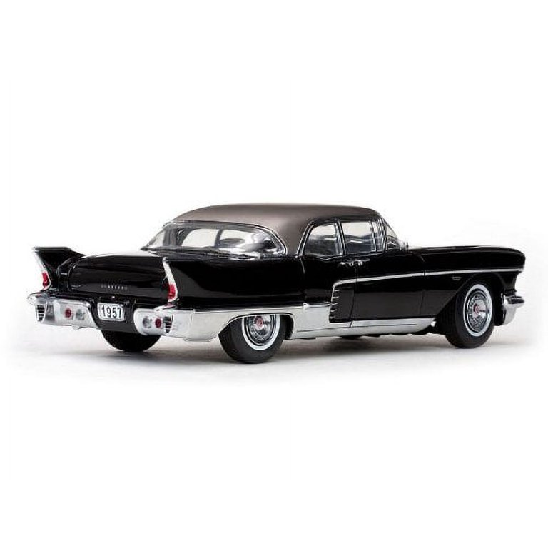 1957 Cadillac Brougham Ebony Black 1/18 by Sunstar 4001