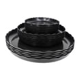 thumbnail image 3 of Almencla 15 Pcs Plateaux Ronds pour Plantes Soucoupes pour Cour Intérieure Extérieure Noir, 3 of 8