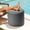 Charcoal, variant on Jaxx Spring Indoor / Outdoor Bean Bag Pouf Ottoman, Taupe Stripes