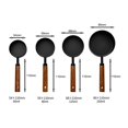 thumbnail image 3 of BUYISI Wooden Handle Measuring Spoon Ergonomic Design Precise Measuring Wood Handle 60+80+125+250Ml, 3 of 5
