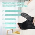 thumbnail image 2 of Pregnancy Support Maternity Belt, 3 In 1 Maternity Belly Band For Pregnant Women, Breathable & Adjustable Belly Band For Pregnant Women To Support Pel, 2 of 5