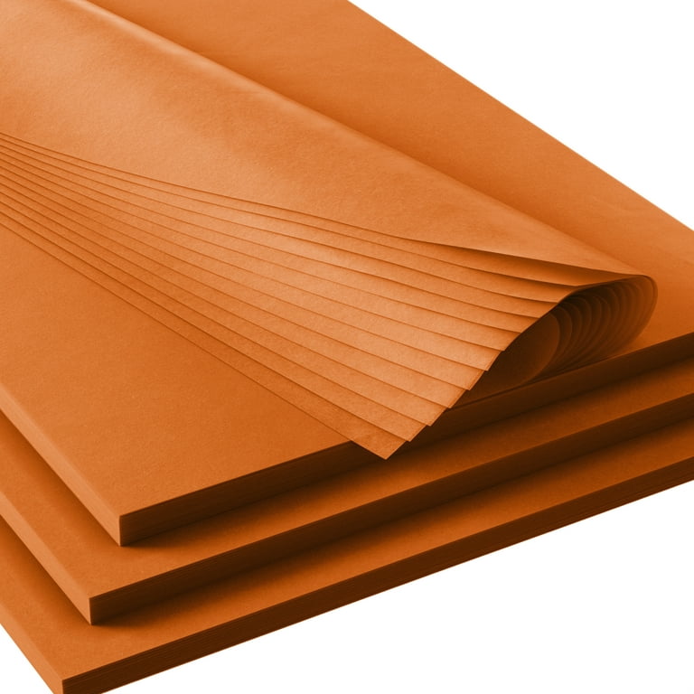Bulk Orange Tissue Paper | 15x20 inch | 480 Sheets