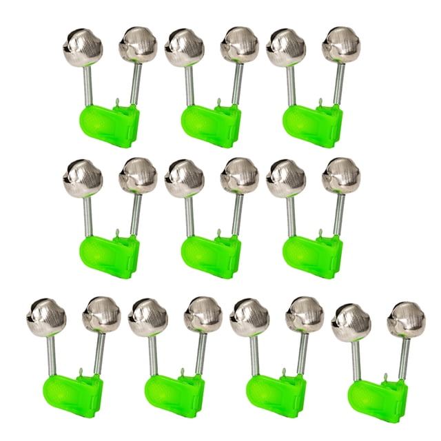Naiovety 10 piezas de alarma de mordedura de pesca, luces nocturnas prácticas, Sensor de movimiento para caña Pescar typ 3 Naiovety OD019653-03