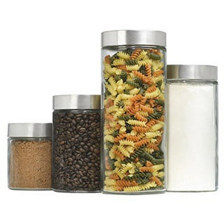 Anchor Hocking 16 Piece - Anchor Hocking 4-Piece Callista Canister Set