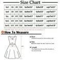thumbnail image 6 of Babysbule Summer Dresses for Women Ladies Casual V-Neck Sleeveless Bandage Stripe Printing Loose Vest Sling Skirts Sale, 6 of 6