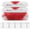 thumbnail image 2 of HAHDAXIA Love Bedding Solid Comforter Set for All Seasons,3 Pieces(1 Comforter+2 Pillowcases),Soft Microfiber Bedding Set Full(79"x90"), 2 of 7