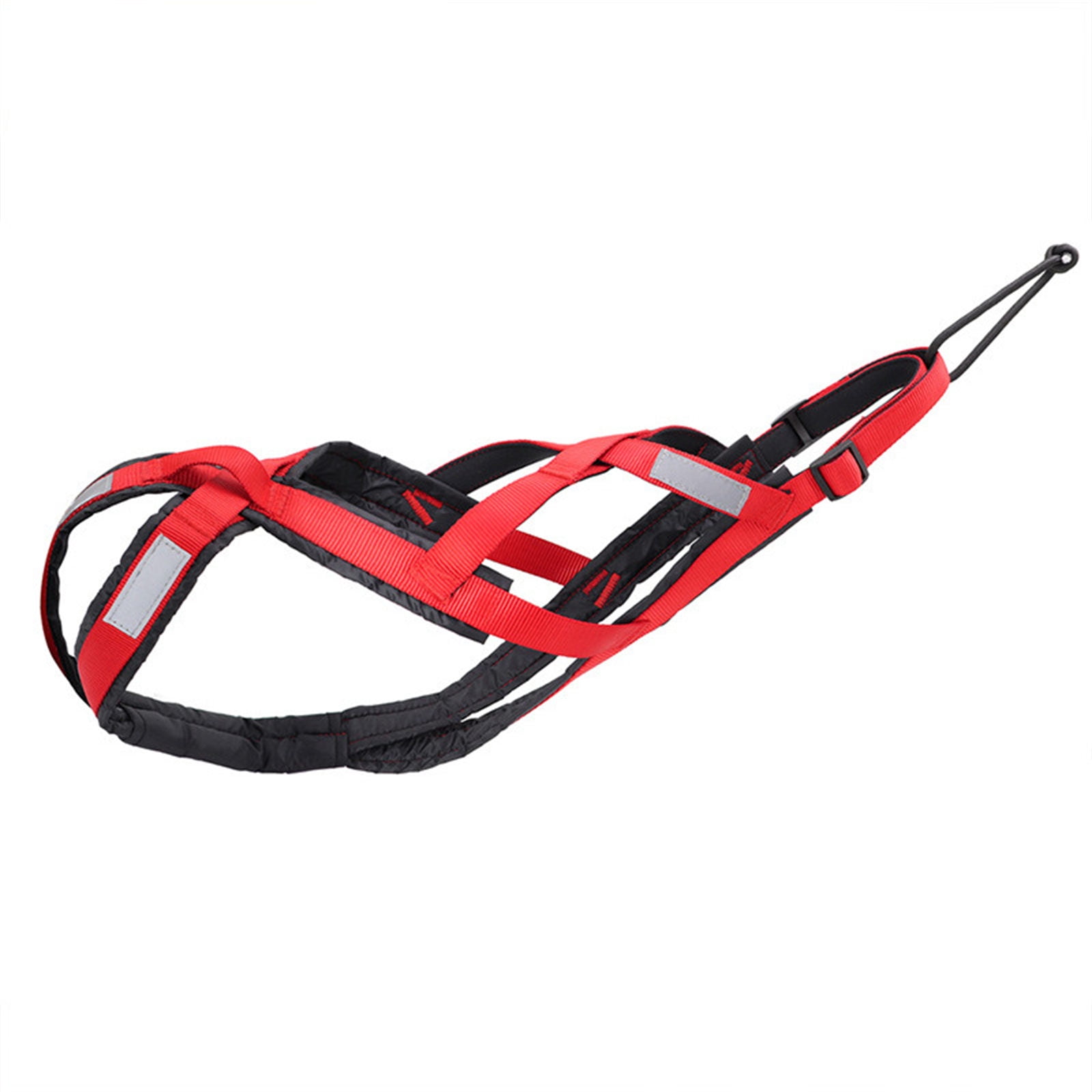Ergonomic Dog Sledge Harness for Large Breeds Reflective Pet Sledding Skijoring Harness High Strength Chest Strap