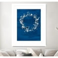 thumbnail image 3 of Giant Art 30x40 Indigo Coronet Matted and Framed in White, 3 of 3